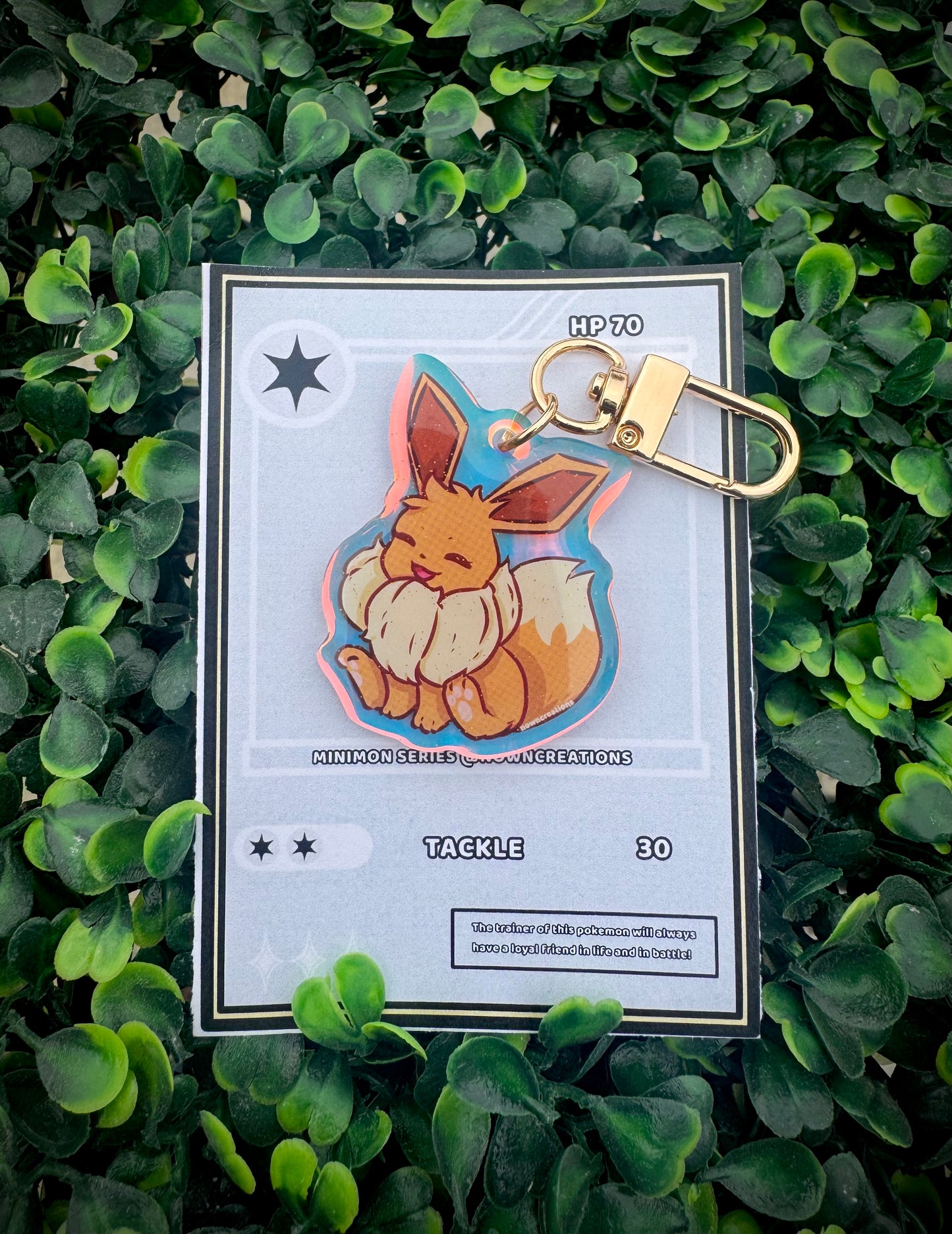 My Friend Eevee Keychain