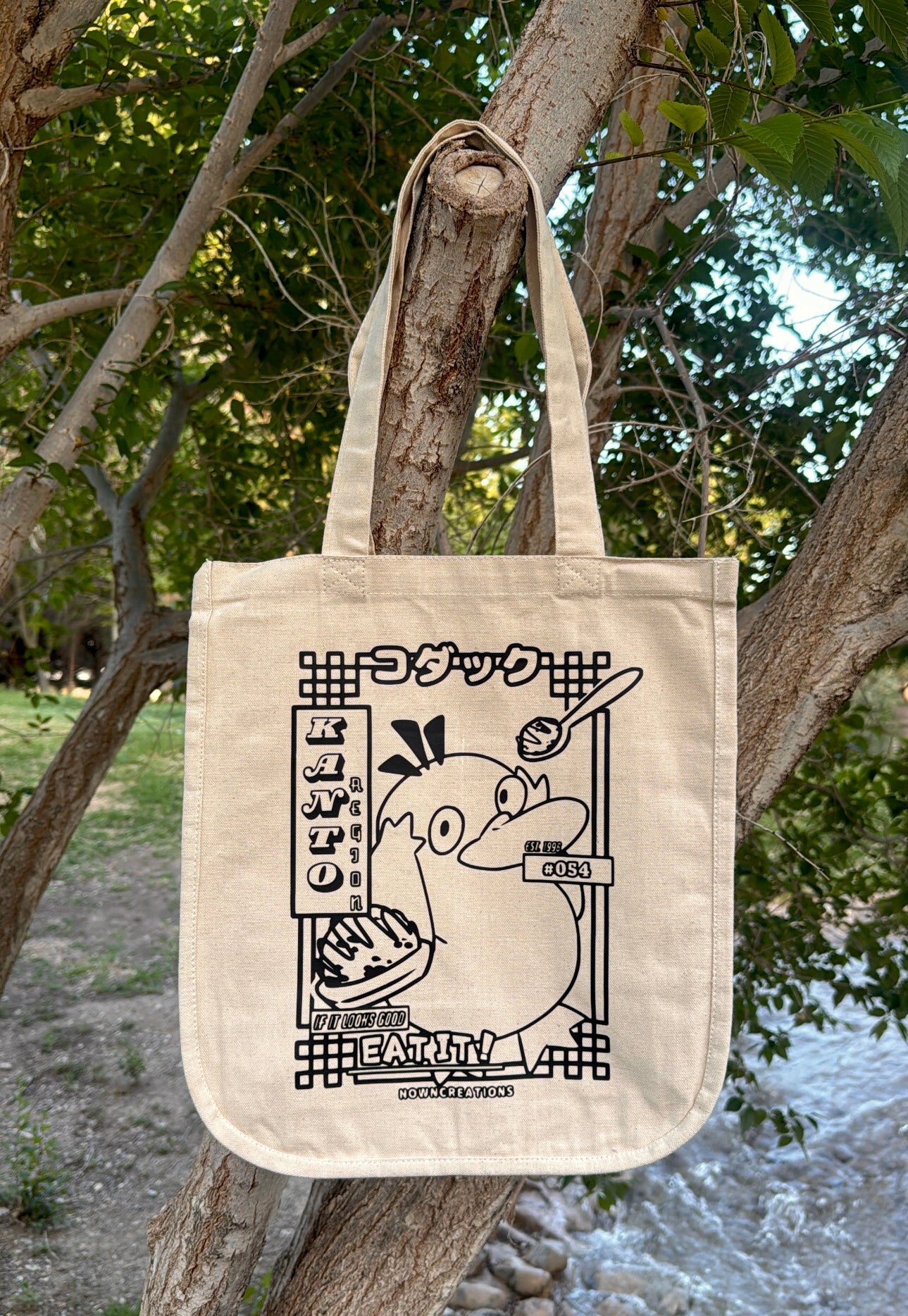 #054 Canvas Tote Bag