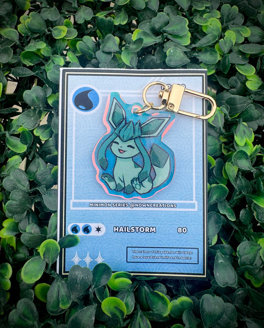 My Friend Glaceon Keychain