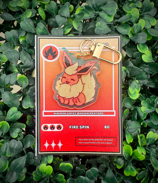 My Friend Flareon Keychain