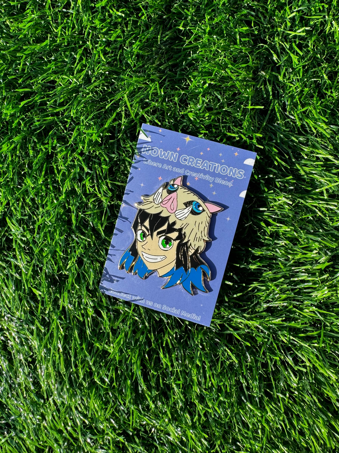 Inosuke Enamel Pin